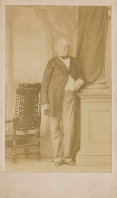 William Makepeace Thackeray von English Photographer